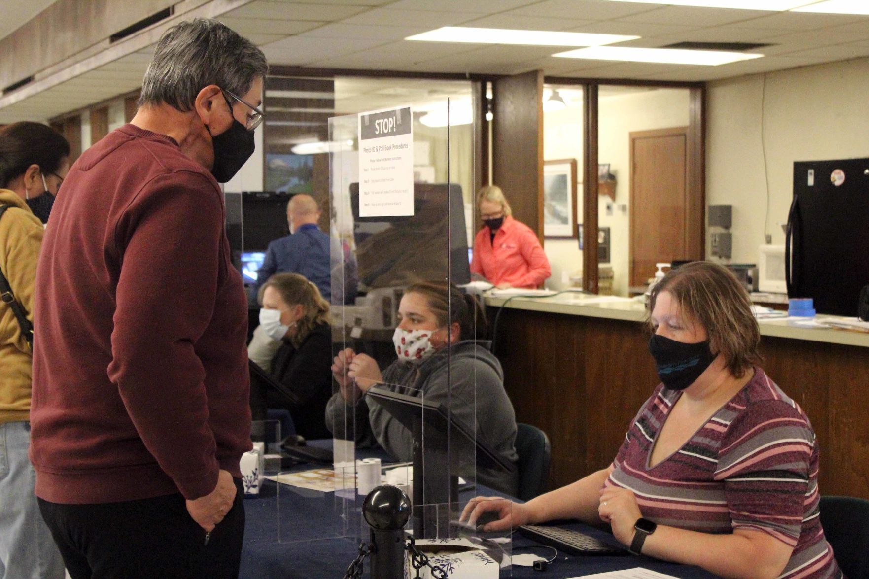 Rick registers for ballot